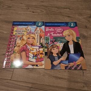 Barbie 2 Step Into Reading Level 2 Paperbsck BookSet